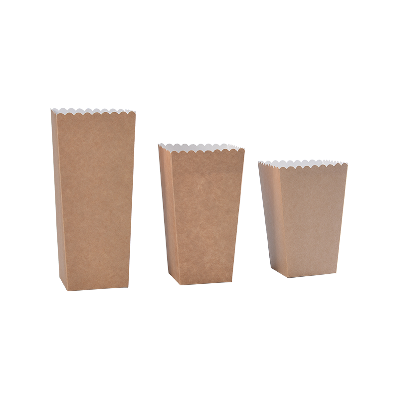 Boscaí Popcorn Kraft, Boscaí Popcorn Mion le haghaidh Maisiúcháin Oíche Scannáin Boscaí Popcorn Kraft, Boscaí Popcorn Mion le haghaidh Maisiúcháin Oíche Scannáin